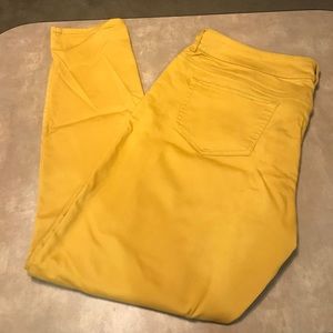 Yellow Maurice’s jeggings